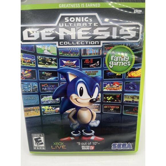 Sonic’s Ultimate Genesis Collection Xbox 360 w/ Manual CIB - Picture 2 of 7